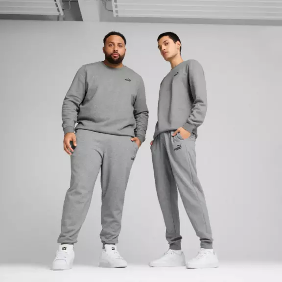 Puma ESS No. 1 Logo Sweatpants "Medium Gray Heather"