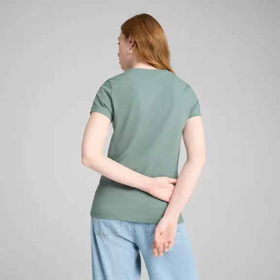 Puma ESS SCRIPT Tee "Green Moon"