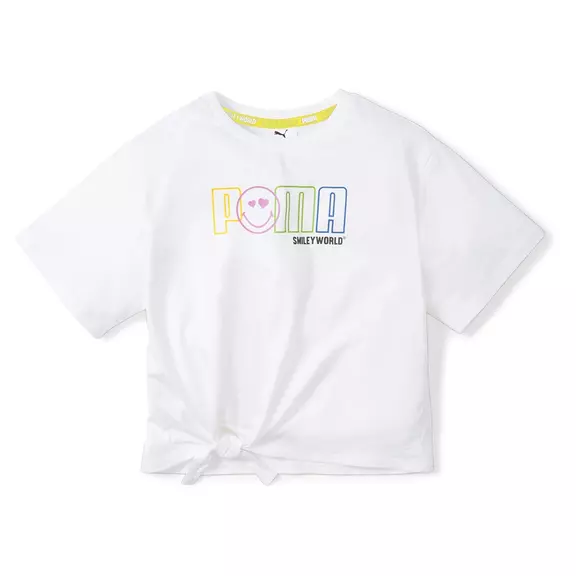 Puma Girls x SMILEY WORLD Tee