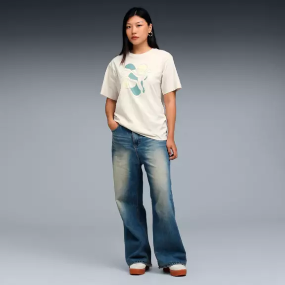Puma GRAPHIC Relaxed Energy Tee "Alpine Snow"