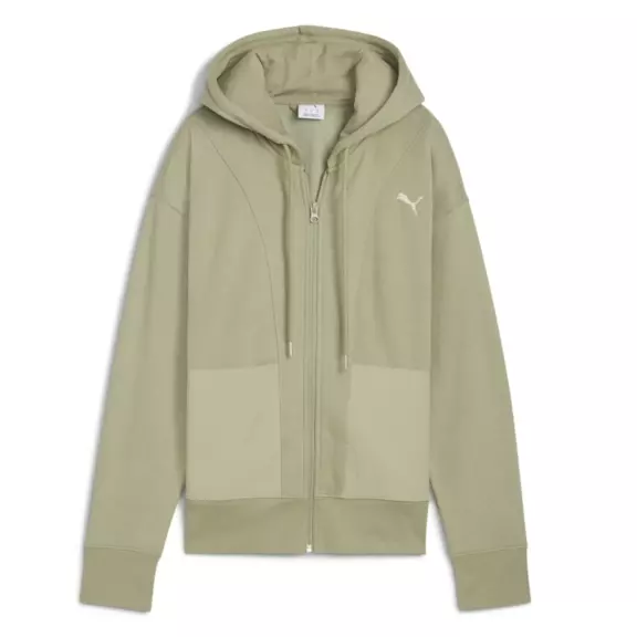 Puma HER Relaxed Full-Zip Hoodie FL "Lux Army"
