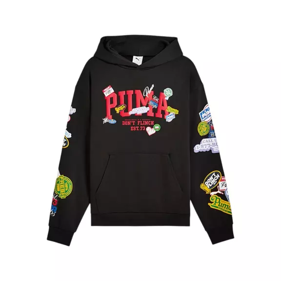 Puma HooperHotline Pullover Hoodie "Black"