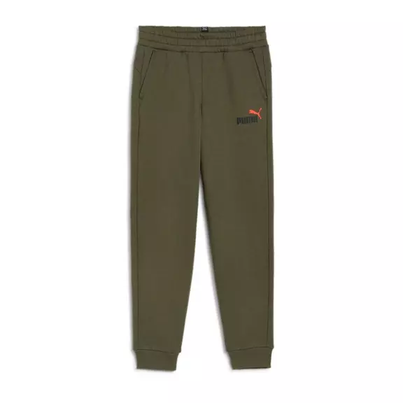 Puma Junior ESS+ 2 Col Logo Pants FL cl B "Dark Olive"