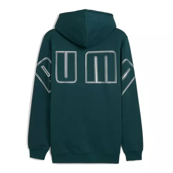 Puma MAXIMAL METALLIC Hoodie FL "Green Terrain"