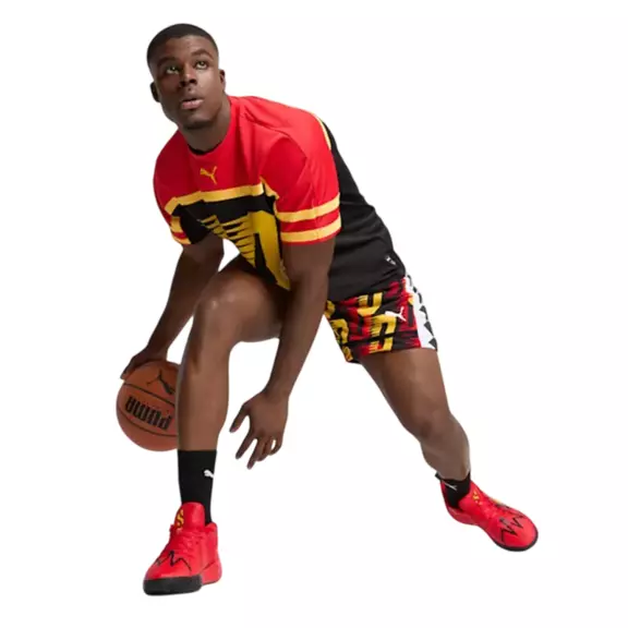 Puma Scoots Trail Blazing "Black Red"