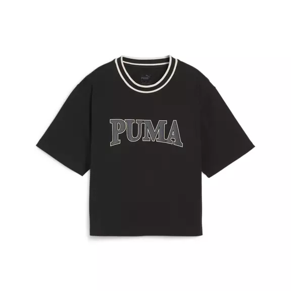 PUMA SQUAD Graphic Tee "Black-White"