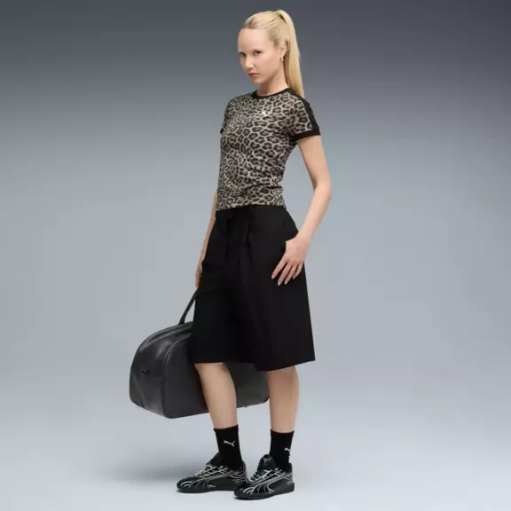 Puma T7 LEO LUXE AOP Slim Tee "Black"