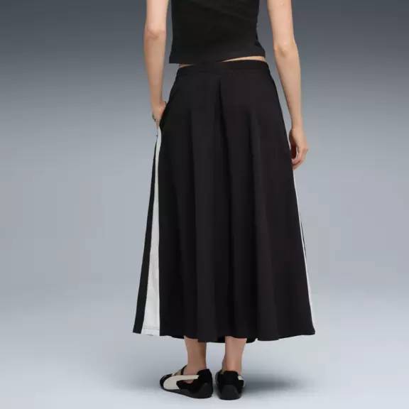 Puma T7 Woven Midi Skirt "Black"