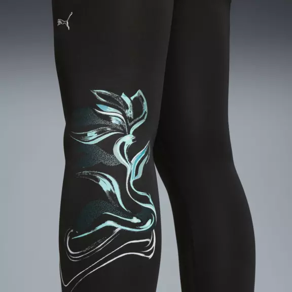 Puma W GRAPHIC TIGHT - HW 7/8 "Black"