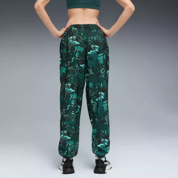 Puma W WOVEN JOGGER "Green Terrain"