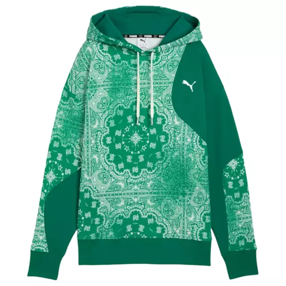 Sudadera Puma Wms Basketball Shooting Stars Hoodie "Wild Green"