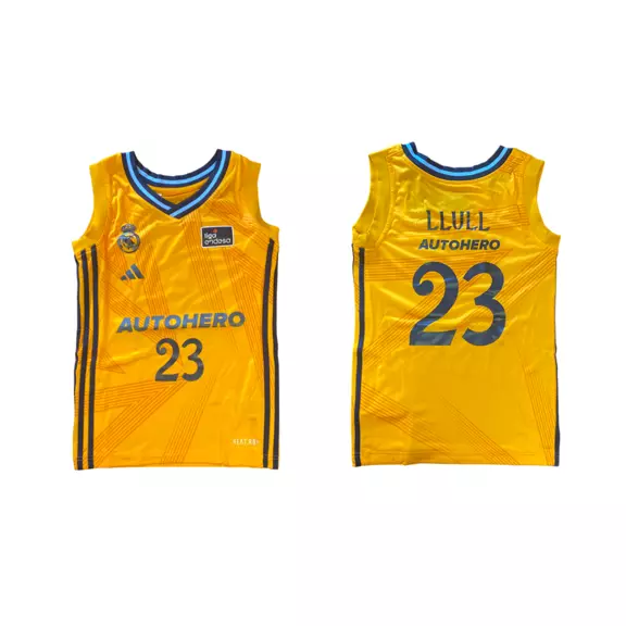 Real Madrid Camiseta Basket Niñ@ 2ª Equip 24/25 # 23 LLULL #