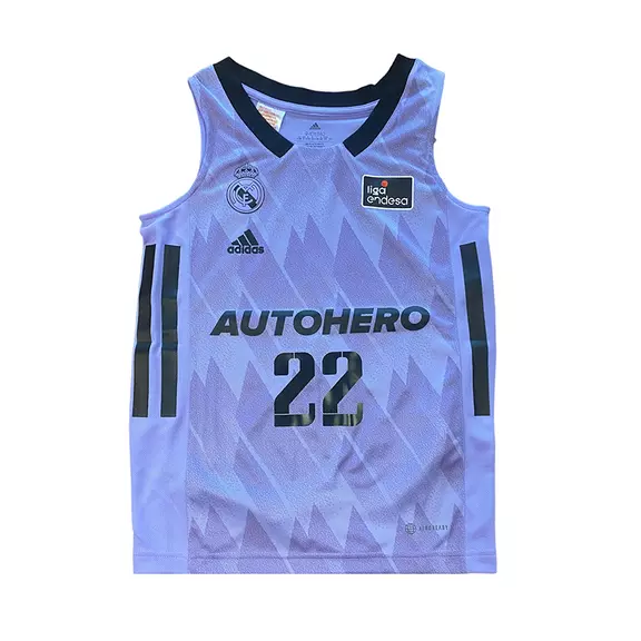 Real Madrid Camiseta Basket Niñ@ 2ª Equipación # 22 TAVARES #