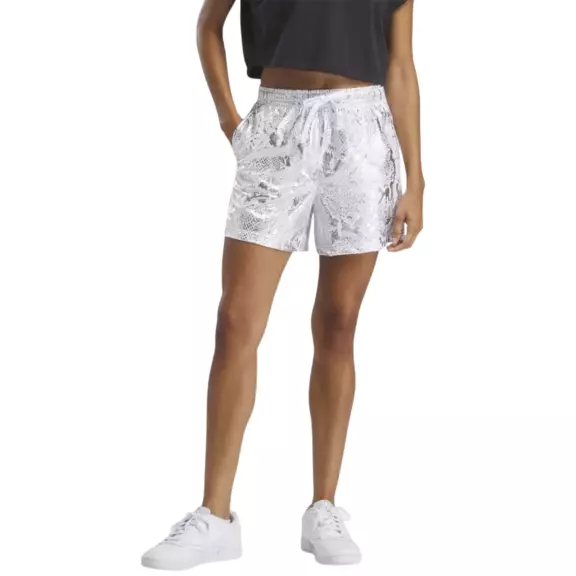Reebok Wmns B-Ball Off-Court AOP Shorts 13cm "White"