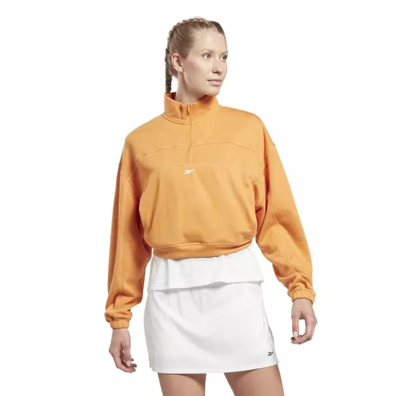 Reebok Workout Ready Knit 1/4 Zip Sweatshirt