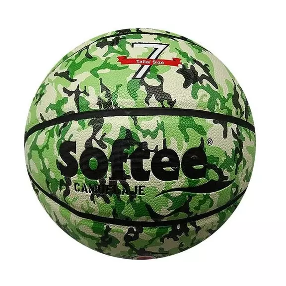 Balón Baloncesto Cuero Sintético Softee Camouflage (SZ.7)