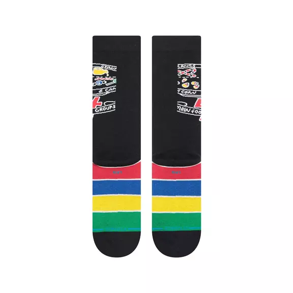 Stance Casual Elf Food Grups Crew Sock