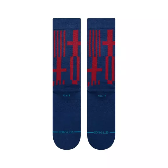 Stance Casual FC Barcelona Banner Crew Socks