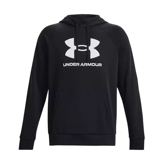 UA Men's Rival Fleece Logo Hoodie "Black"