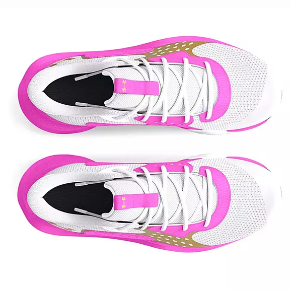 Under Armour GS Jet '23 "White VividMagenta Gold"