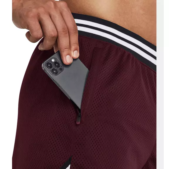 Under Armour Men's Curry Mesh Shorts "Dark Marron"