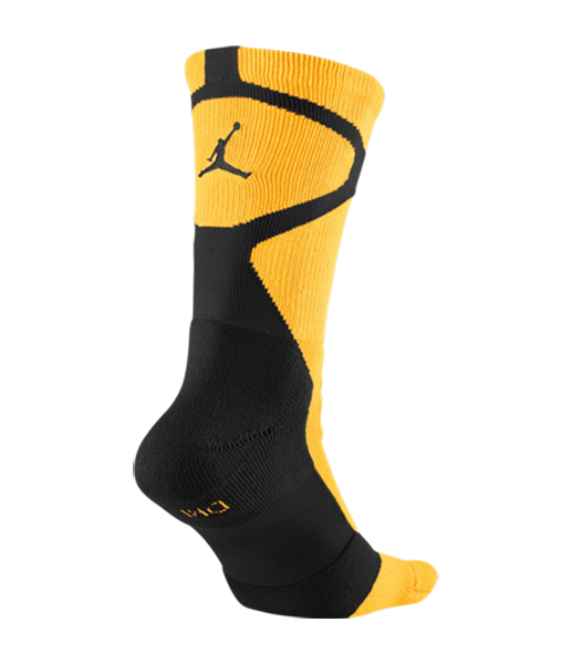 jordan amarillos con negro
