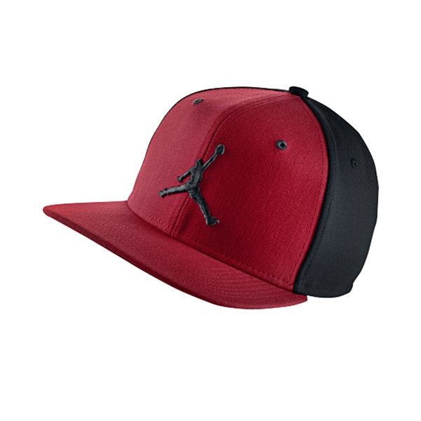 Gorra jordan roja online y negra
