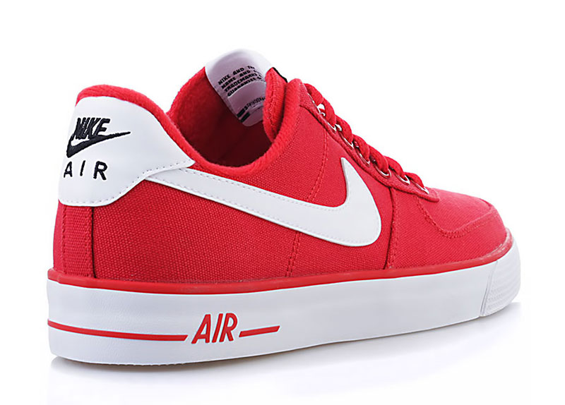 nike rojas con blanco