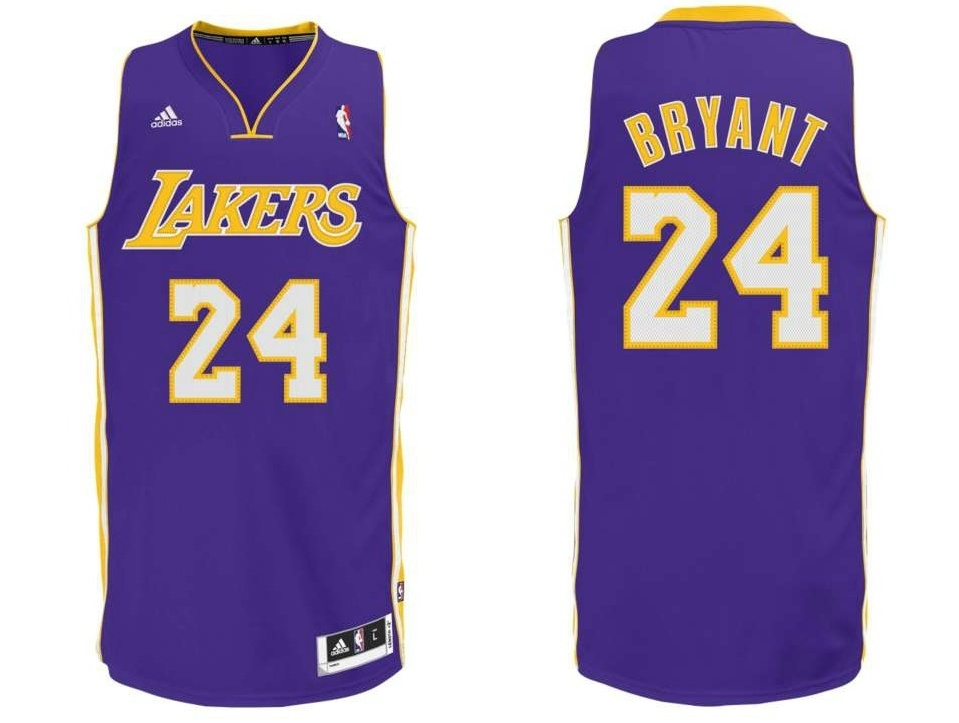 Adidas Camiseta R plica Bryant Lakers purple