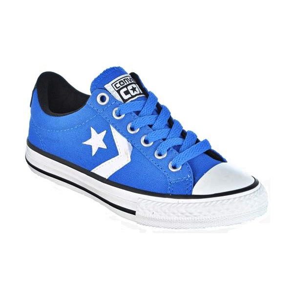 Mala suerte visto ropa Locomotora Converse Star Player Ev OX Junior (400/azul/blanco)