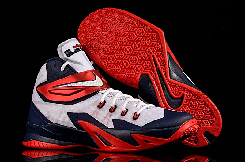 tenis nike lebron rojos