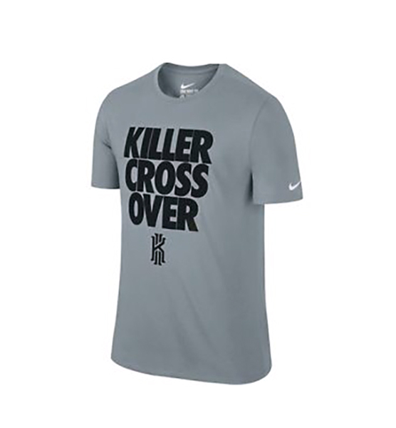 Nike Camiseta Kyrie "Killer Cross Over" (088/gris/negro)