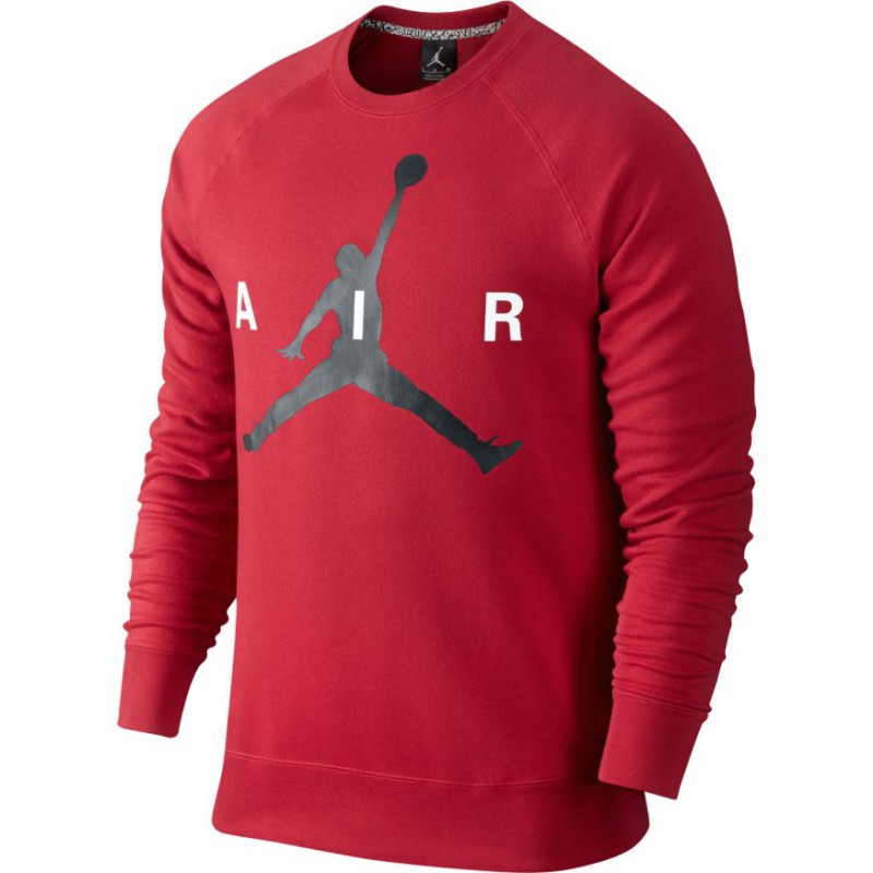 Jordan Jumpman Graphic Brushed Crew (687/rojo/negro/bla