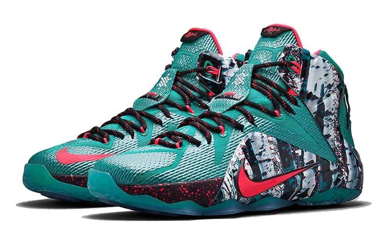 Conversacional simbólico deseable Zapatillas Basket Lebron XII XMas "Akron Birch"