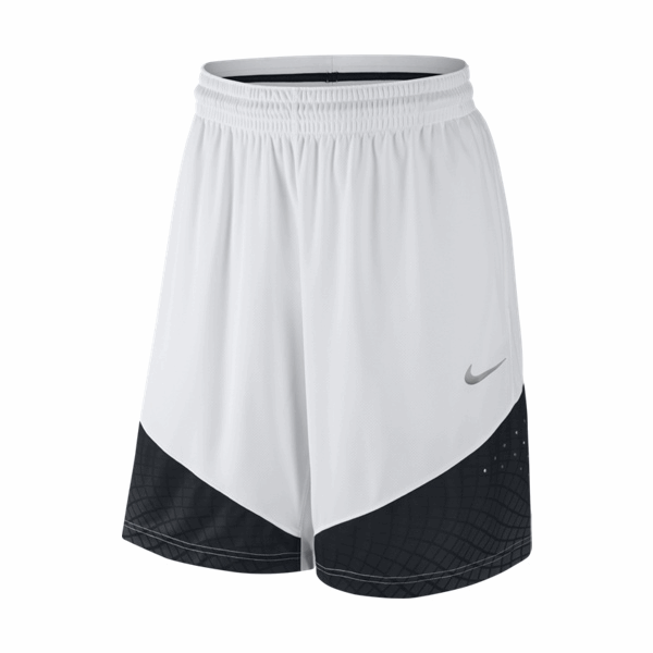 nike elite basketball shorts white