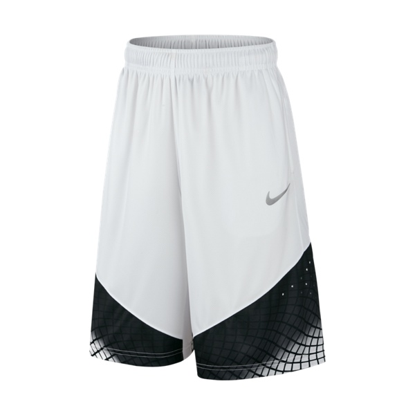Nike Elite DSG Basketball Short Niñ (100/white/black/metallic s