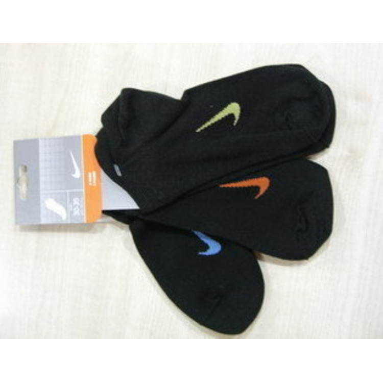 Nike Calcetines 3PPK Kids Ped  (001/negro)