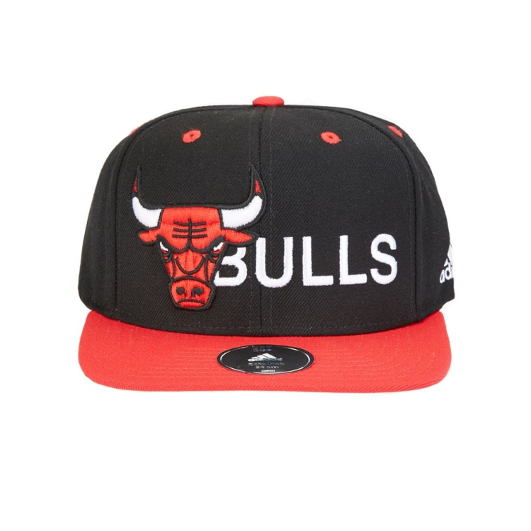 Adidas NBA Gorra Bulls (negro/rojo/blanco)