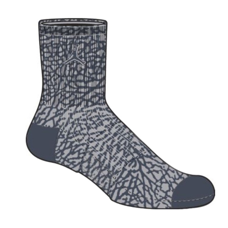 Añadir a la cesta Jordan Elephant Print HQT Sock (464/squadron blue/wolf grey) Jordan Elephant Print HQT Sock (464/squadron blue/wolf grey)