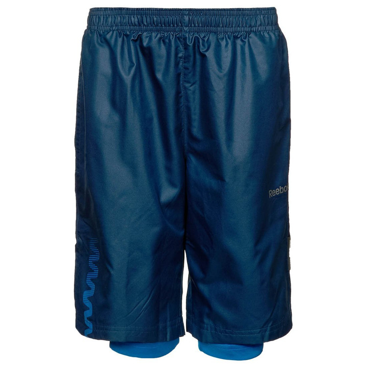 Reebok Short Tight Niño Zig (azul/royal)