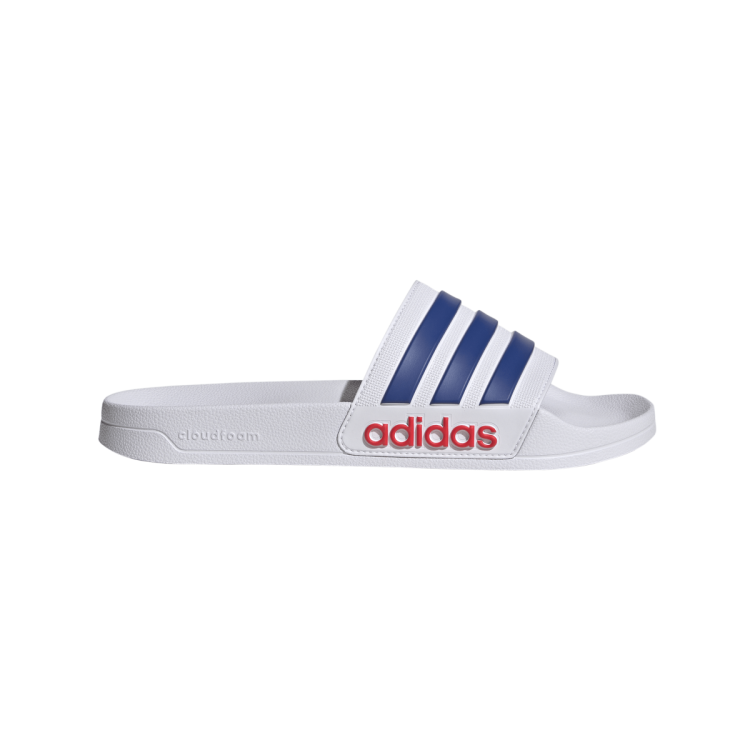 Chanclas Adidas Adilette Shower  "White - Royal Blue"