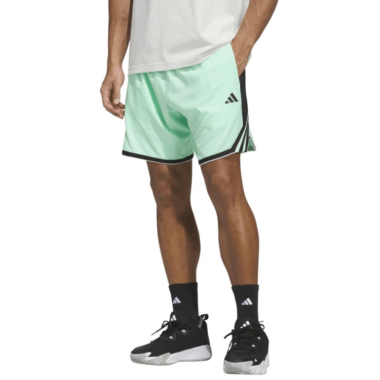 Short Adidas Basket Crazylite "Pulse Mint"