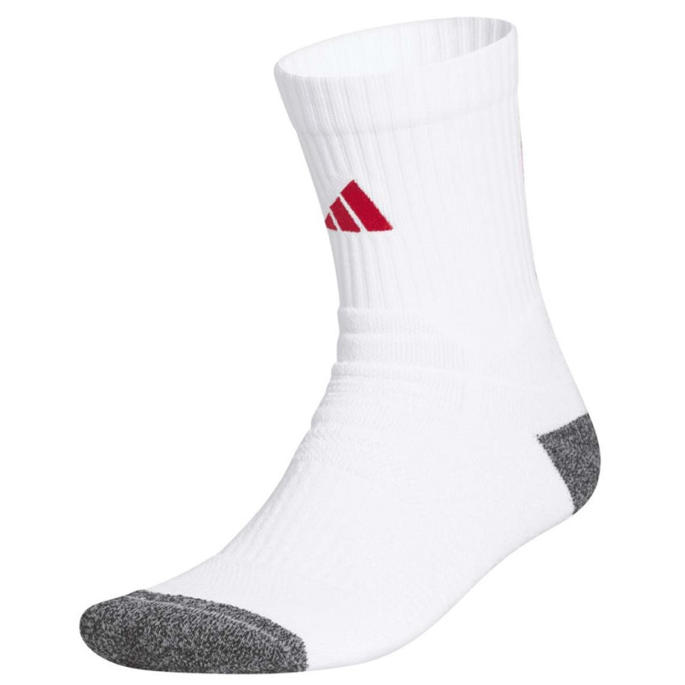 Calcetines Adidas Basket Crazy Lite Performance "White-Team College Red"