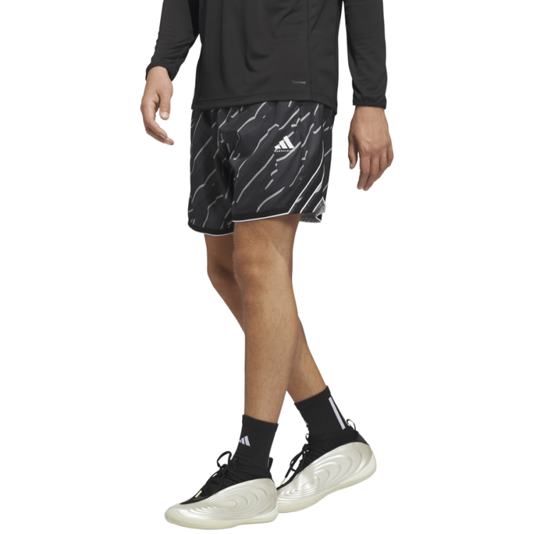 Short Basket Adidas Crazylite AOP 3 "Black"