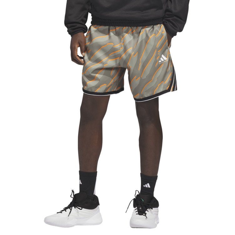 Short Adidas Basket Crazylite AOP 3 "Clay Argile"