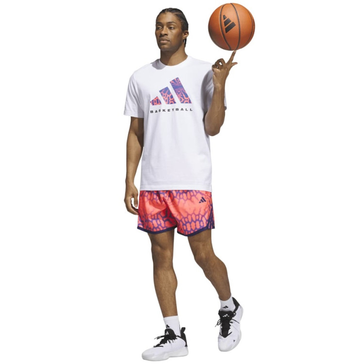 Short Adidas Basket Crazylite Graphic "Solar Turbo"