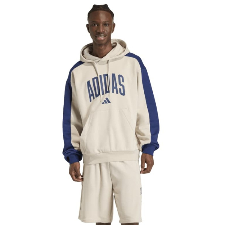 Sudadera Adidas COLLEGIATE FLEECE "Beige"
