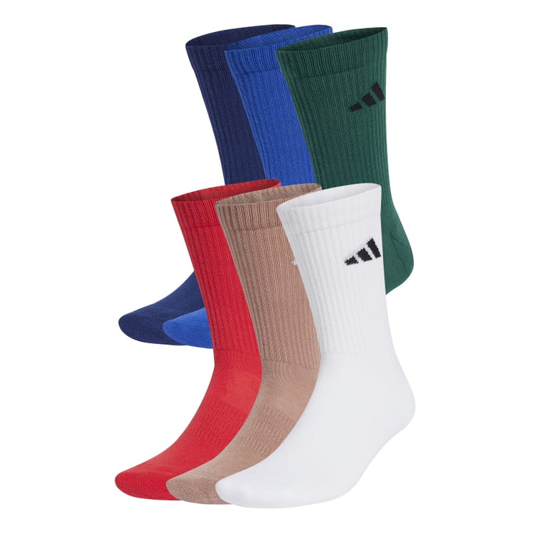 Añadir a la cesta Adidas CUSHIONED CREW SOCKS 6 PAIR PACK "Warm Clay" Adidas CUSHIONED CREW SOCKS 6 PAIR PACK "Warm Clay"