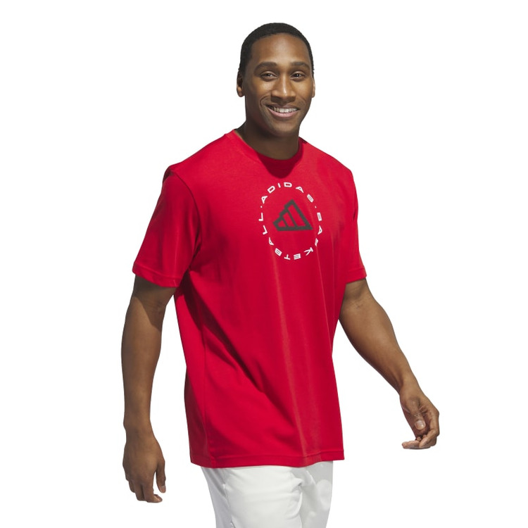 Añadir a la cesta Adidas Basketball EMBLEM G T  "Red - scarlet" Adidas Basketball EMBLEM G T  "Red - scarlet"