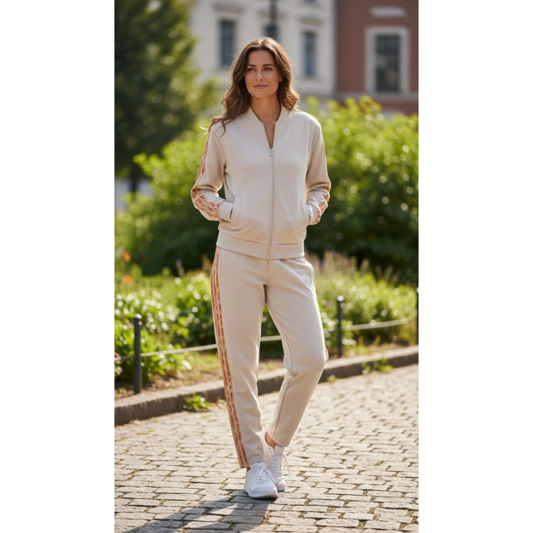 Chándal Adidas Essentials 3-Stripes "Beige"